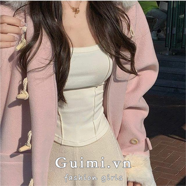 Áo Thun Màu Sắc Đơn Giản Thời Trang Thu Đông Cho Nữ