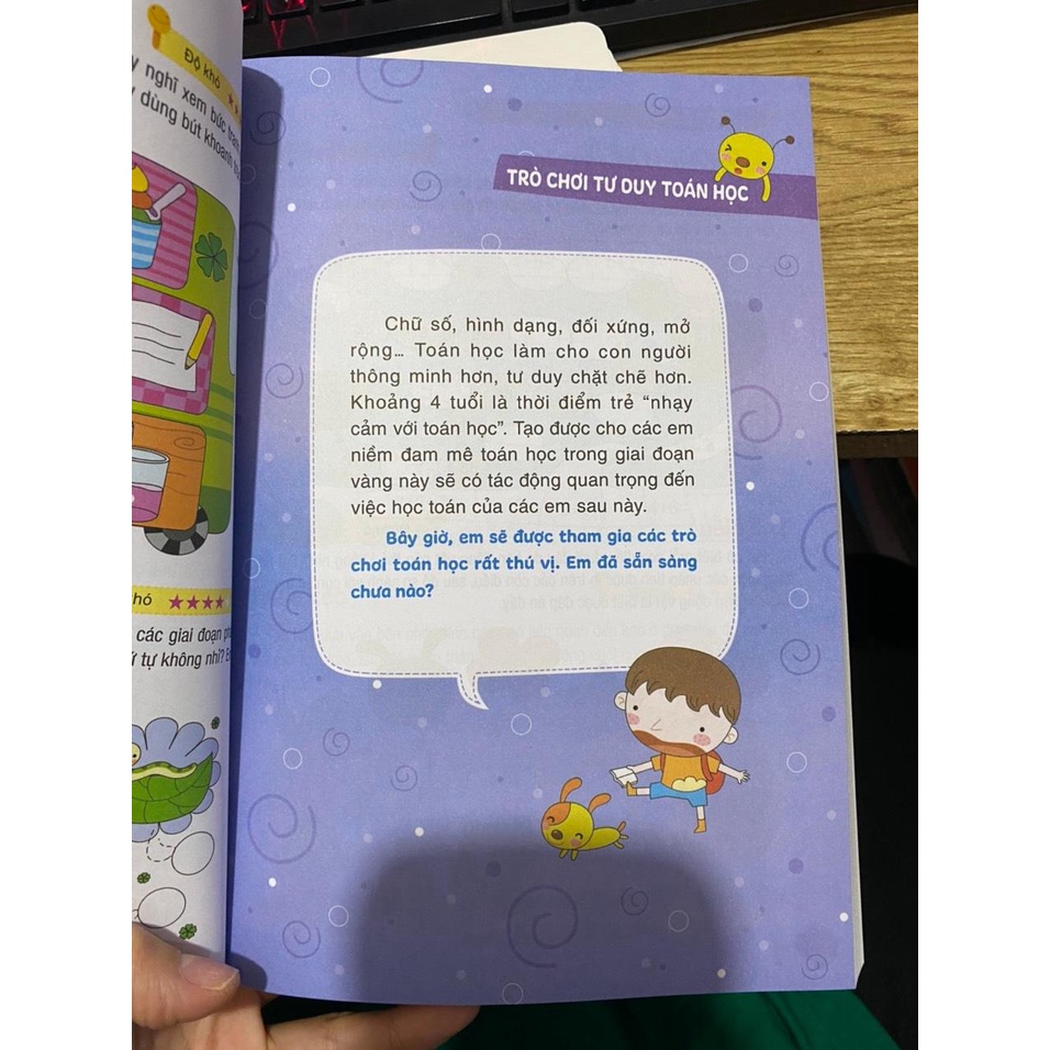 Sách -  Con học và chơi để có IQ thiên tài : Khai thác tiềm năng ( Đinh Tị)