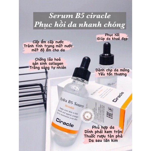 Serum Dưỡng Da Ciracle Hydra B5 Source Wrinkle