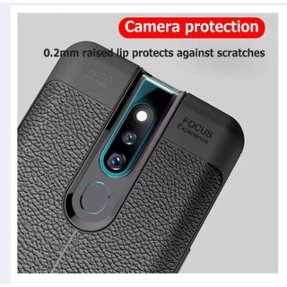 Ốp lưng Oppo F11 Pro silicon giả da, chống sốc
