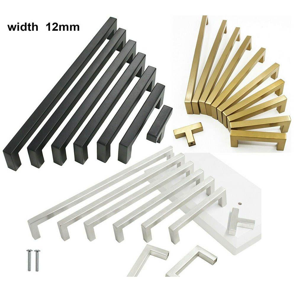 Tay Nắm Cửa Tủ Bằng Thép Không Gỉ Tiện Dụng Chất Lượng Cao