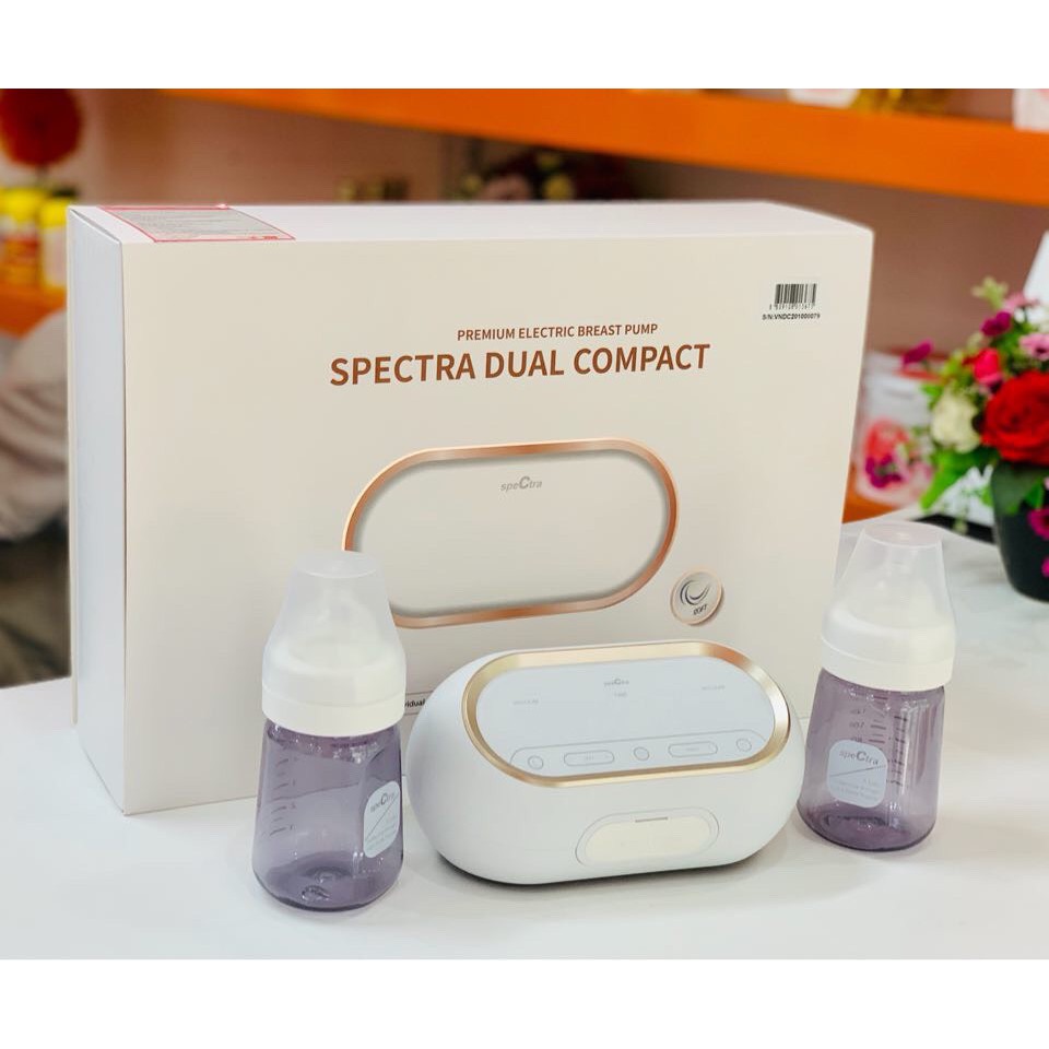 (MẪU MỚI NHẤT) Máy hút sữa điện đôi Spectra Dual Compact