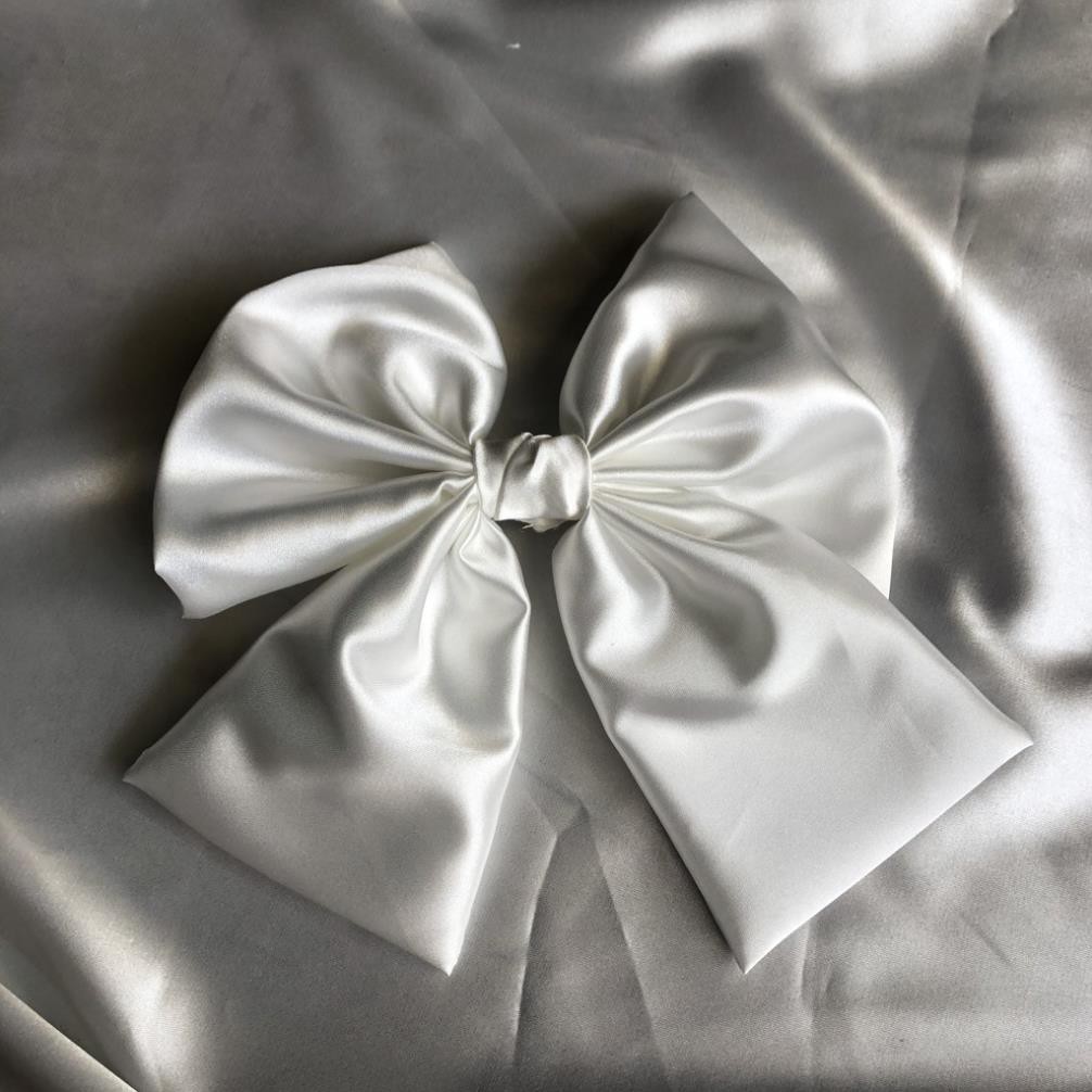 Dây buộc tóc cặp tóc hình nơ xinh xắn cho nữ Bản To Scrunchies Phong Cách Tiểu Thư Hàn Quốc