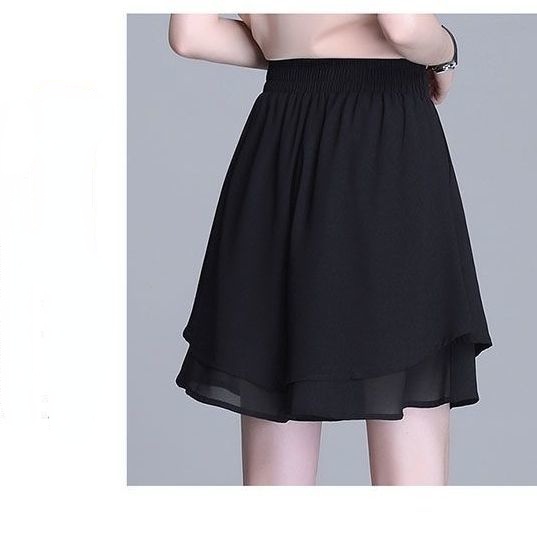 Quần Short Voan Ống Rộng Lưng Cao Thời Trang Mùa Hè Dành Cho Nữ