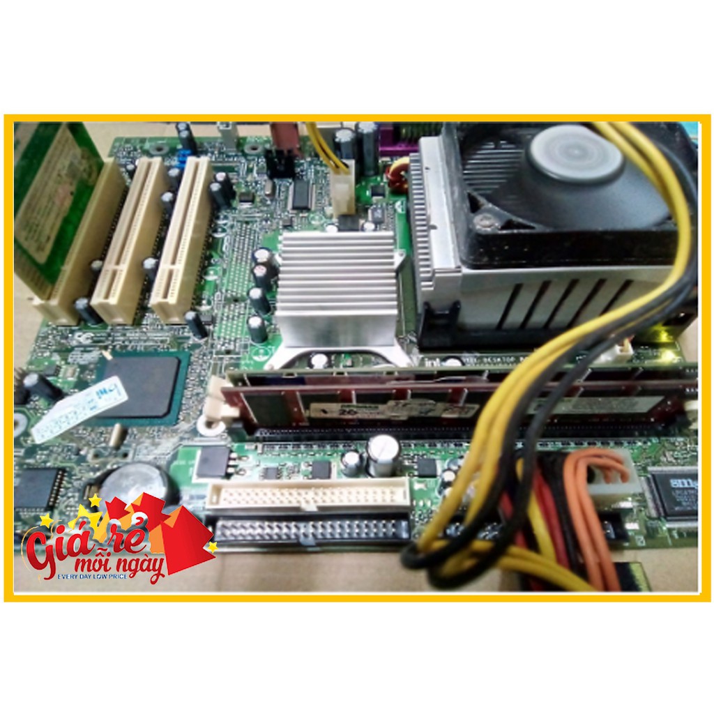 Mainboard Intel 845 socket 478 + Chip Pentium 4 Huyền thoại | BigBuy360 - bigbuy360.vn