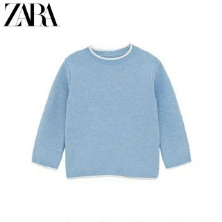 ÁO LEN TRƠN ZARA DÁNG BASIC BÉ TRAI SIÊU XỊN MỊN