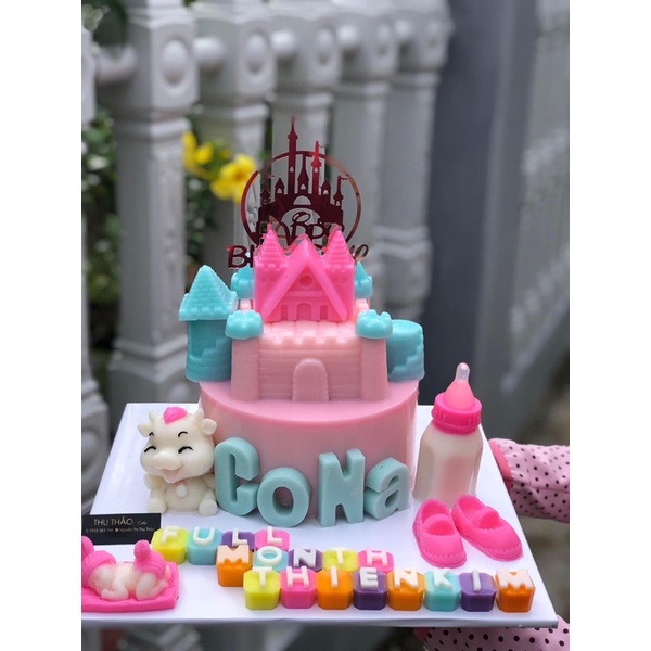 Khuôn Silicone Chủ Đề Em Bé Quần Áo Giày Dép Bình Bú Vớ