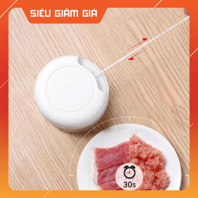 Hộp nghiền thực phẩm dây rút mini FOOD CHOPPER Đa Năng Free ship