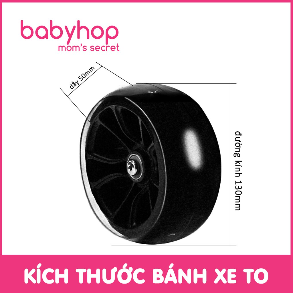 Xe scooter babyfast Babyhop kèm bản đồ truy tìm kho báu phiên bản 2021 bánh to phát sáng vĩnh cửu chịu lực 100kg BH 12TH