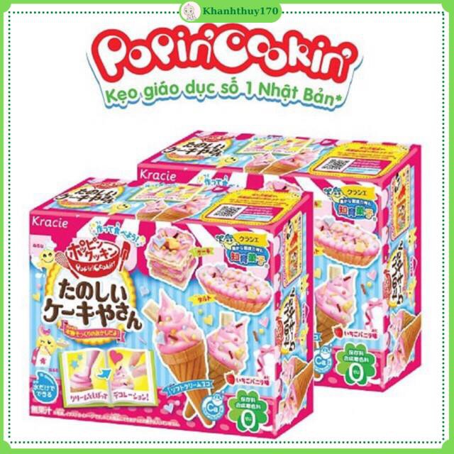 Combo 2 hộp Popin Cookin Cake - Bộ làm Kem