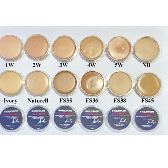 (Hàng Mới Về) Kem Nền Mini Kryolan Supra Color 8ml Màu Sắc Độc Đáo