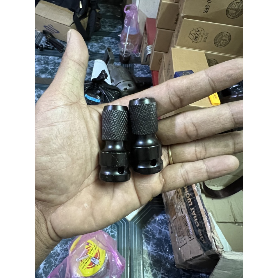 Đầu Chuyễn Từ Bu Lông 1/2 Sang Vít 6.35mm ĐÀI LOAN