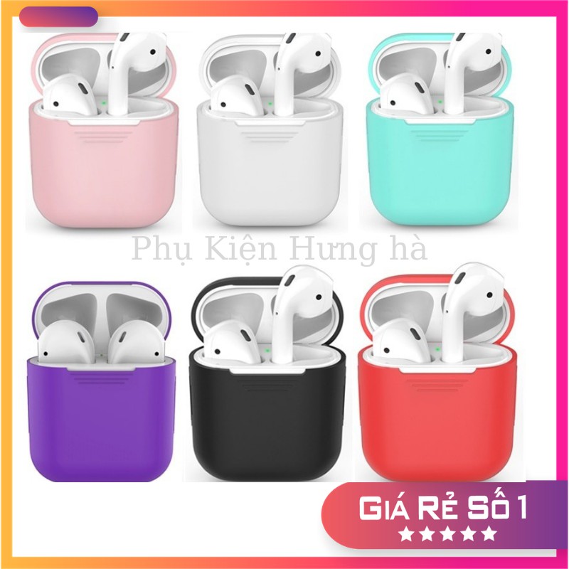 [RẺ VÔ ĐỊCH] Vỏ silicon case cover airpod mềm siêu mỏng bảo vệ cho hộp sạc tai nghe apple airpod 1 2 airpod 3 pro