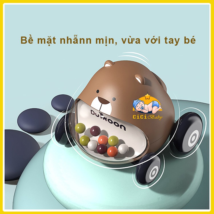 [Hàng cao cấp] Set 2 đồ chơi ô tô hình thú Dumoon cho bé