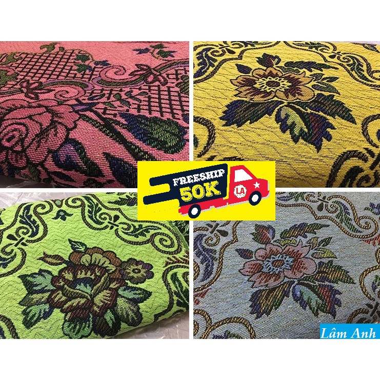 Mền Chỉ Màu Thổ Cẩm Dày Nhập Khẩu
