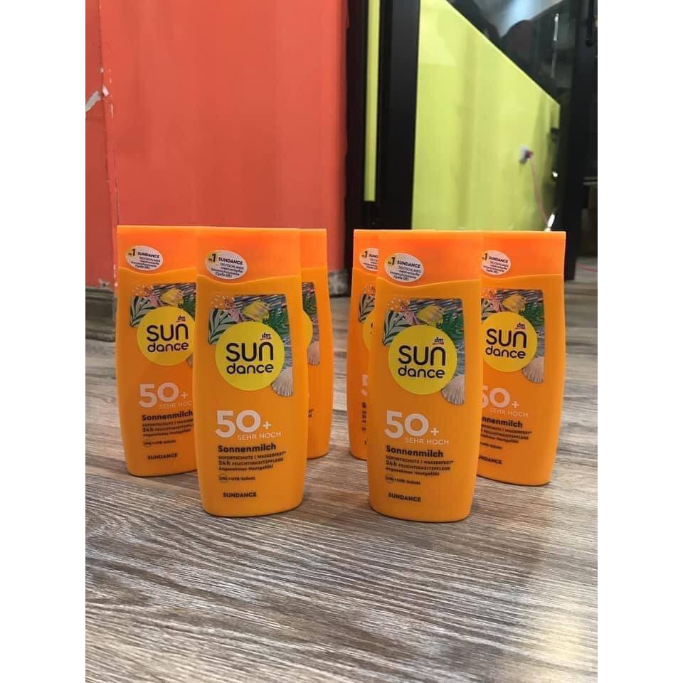 Kem Chống Nắng Sundance SPF50  sữa body Chuẩn Đức