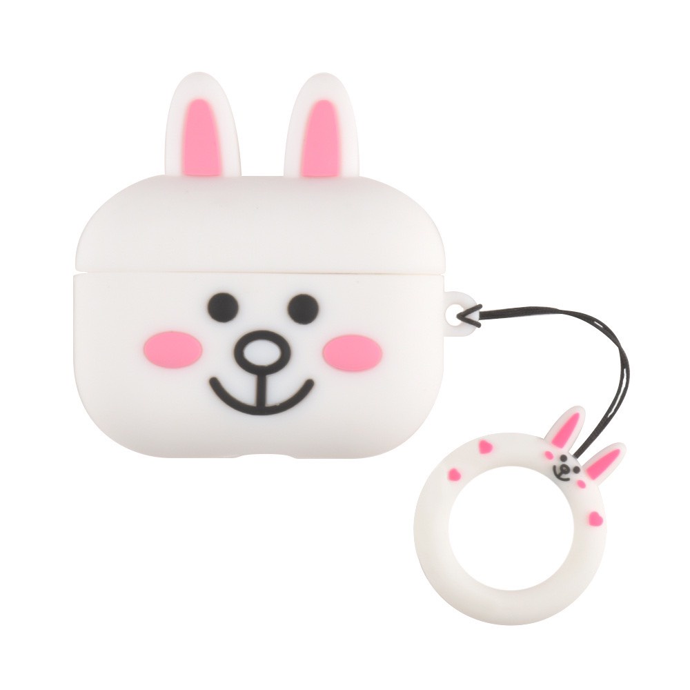 Vỏ Ốp Case Tai Nghe Airpods 2 - Sillicone Chống Bẩn Hoạt Hình Cute - Chính Hãng NEXTAGE