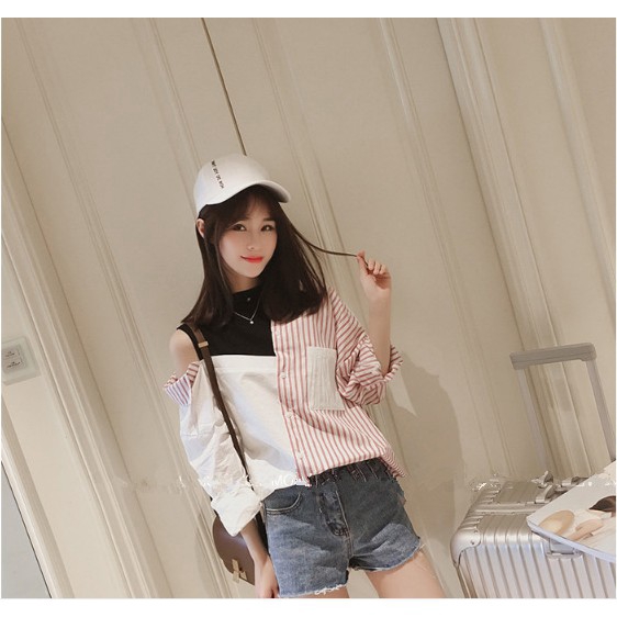 Women Blouse long sleeve loose shirts | BigBuy360 - bigbuy360.vn
