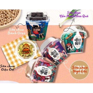 [4 vi] Sữa chua ngũ cốc