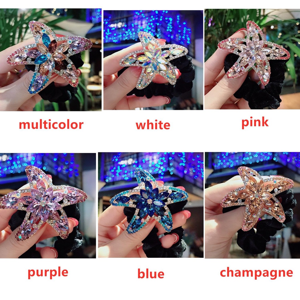 Dây buộc tóc độ co giãn cao hình sao biển thời trang MIHAN1 cho nữ