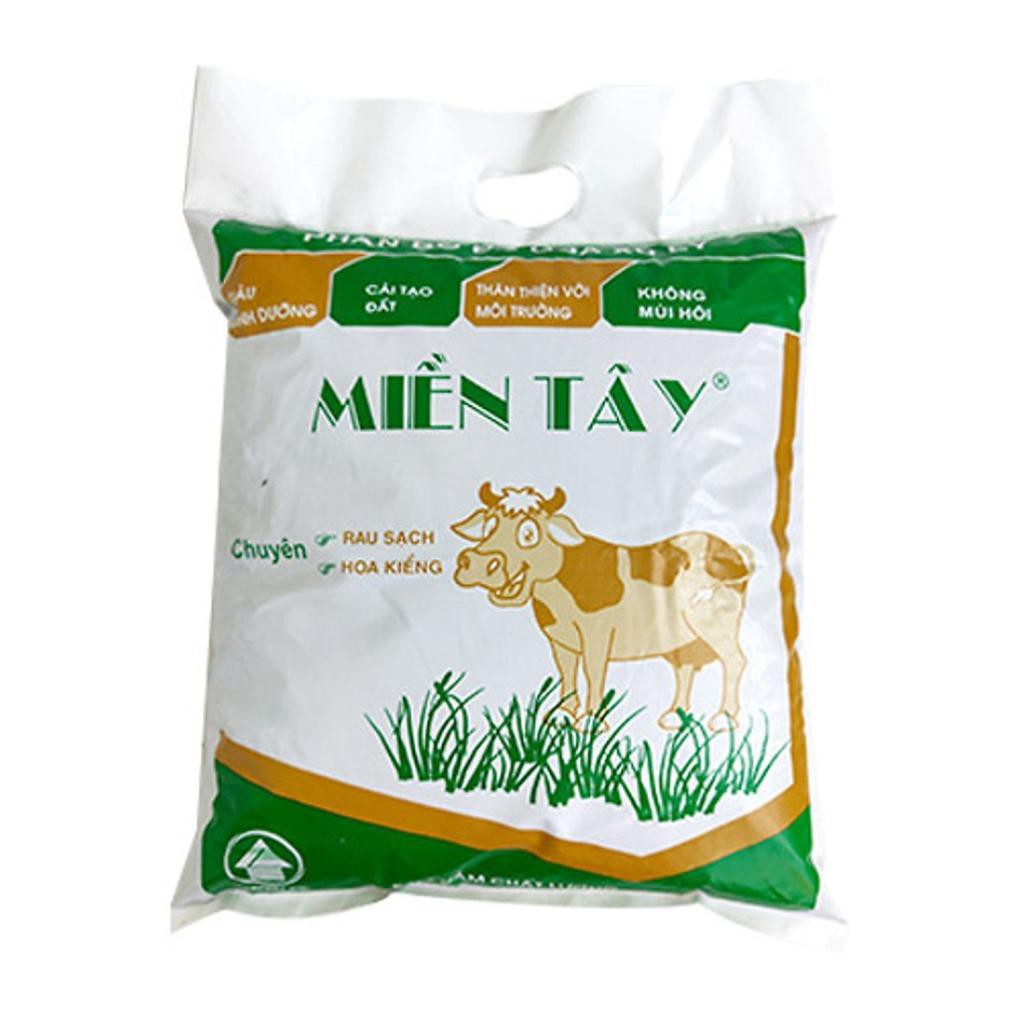 Phân bò Miền Tây 3dm3 đã qua xử lý không mùi hôi, không mầm bệnh
