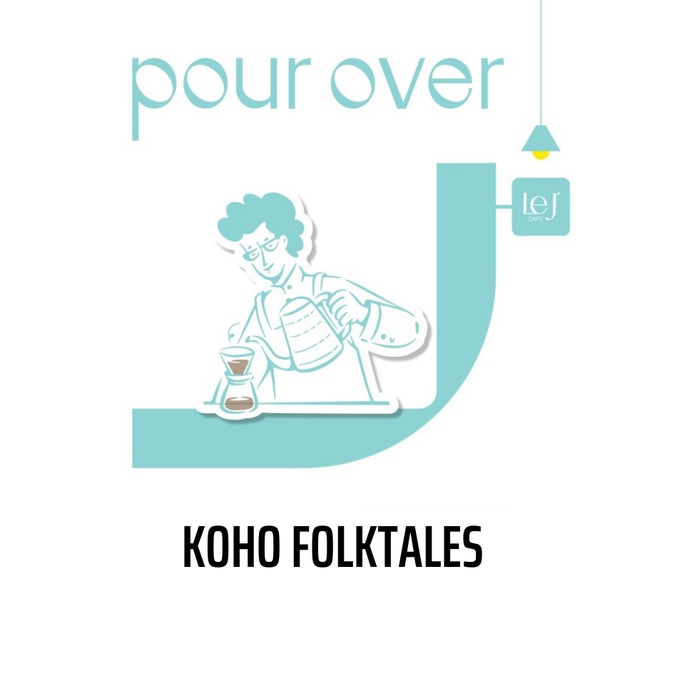 Cà Phê rang xay KOHO FOLKTALES_House blend mới rang light cho pour over_200gram
