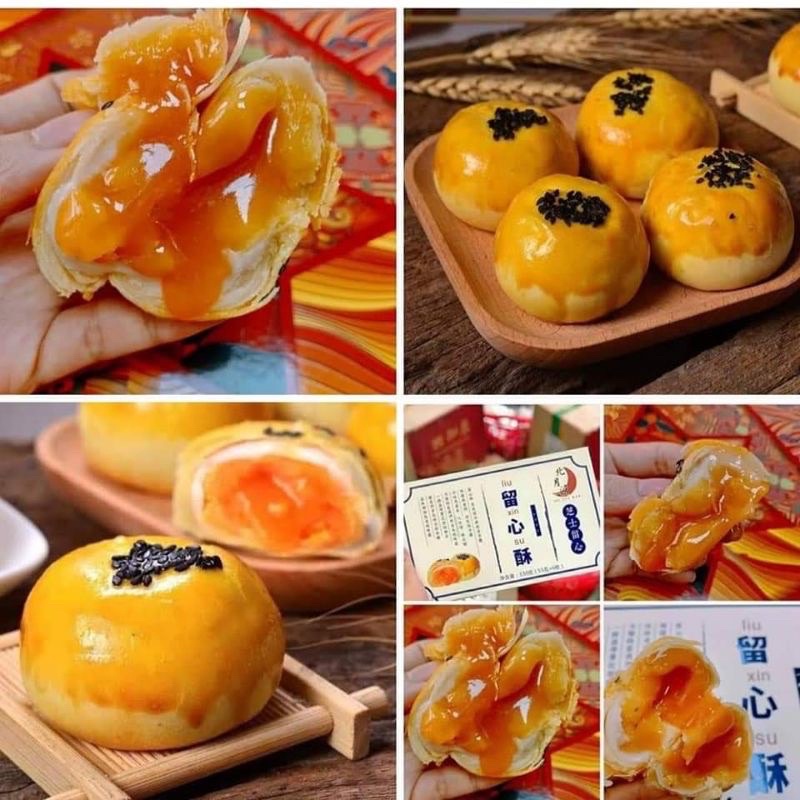 1 Hộp Bánh nhân trứng muối tan chảy