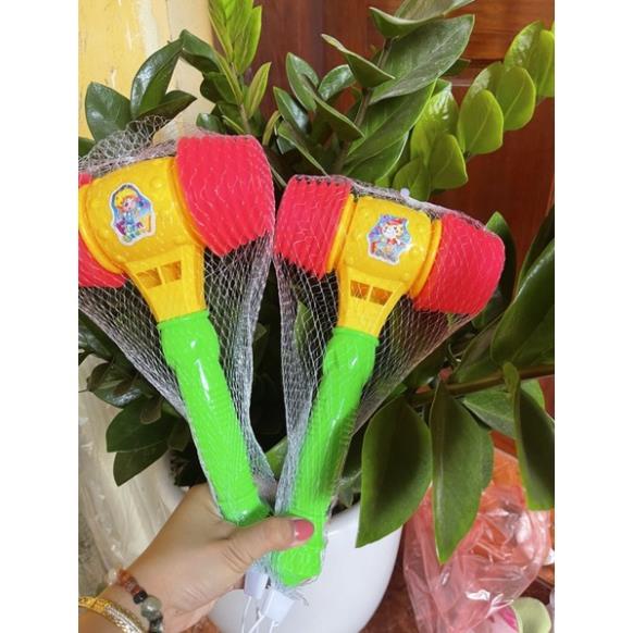 Siêu Rẻ Búa Nhựa Hơi 2 Đầu đồ chơi trẻ em làm giáo cụ dạy học trong học tập của giáo viên