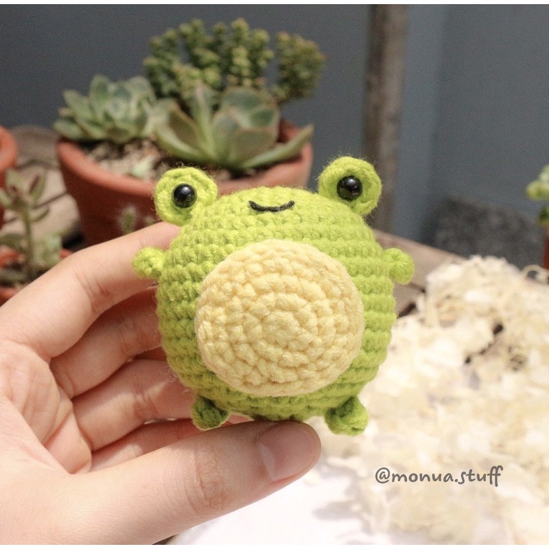 Móc Khoá Len Ếch Ú Ù Ụ 🐸 || Len Móc Thủ Công || Monua.stuff 🦀