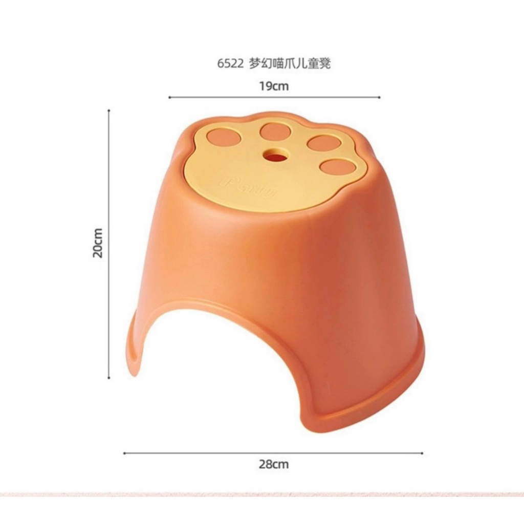 Ghế nhựa nhiều màu sắc dễ thương cho bé