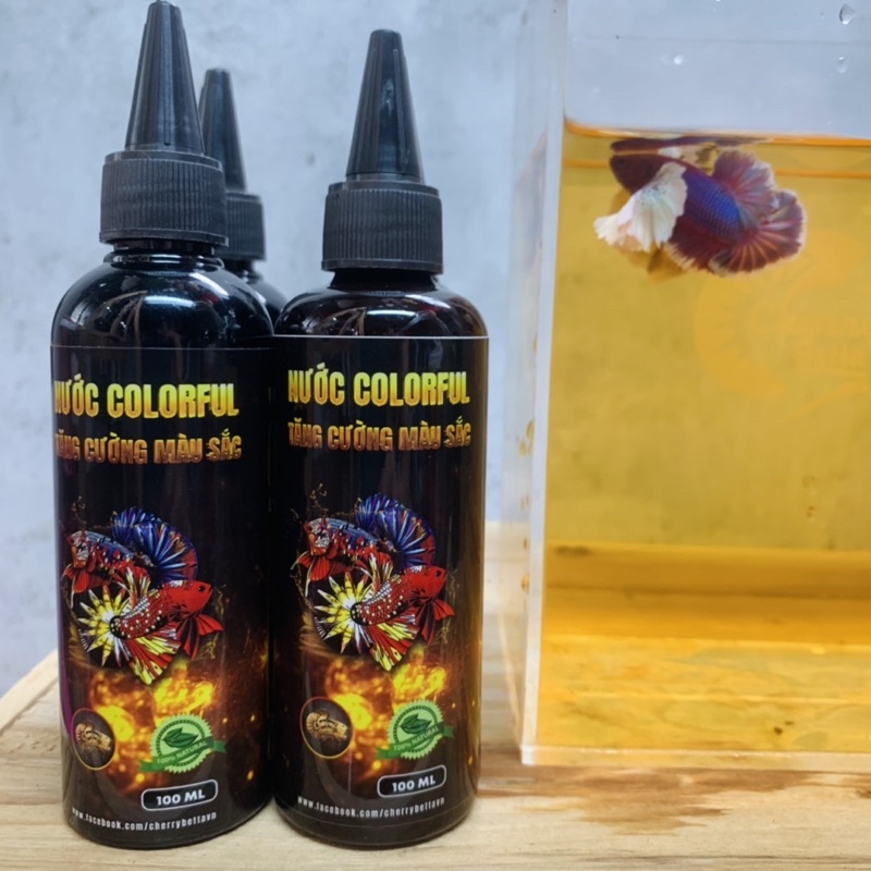 🍂 Colorful  🍂 Nước thay thế lá bàng, muối hột cho cá Betta