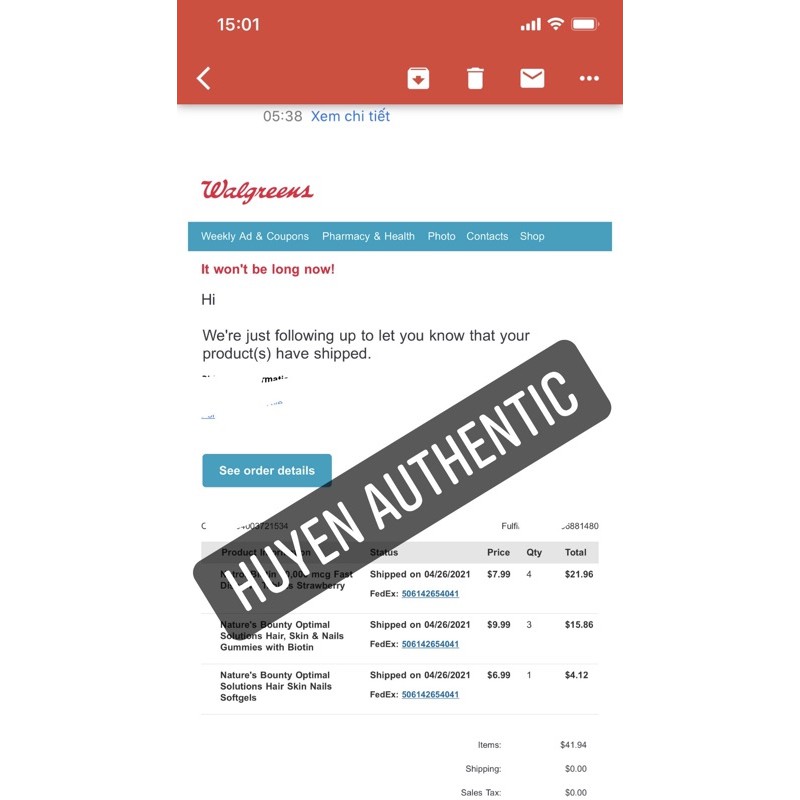 Kẹo ngậm mọc tóc Nature's Bounty- 80v | BigBuy360 - bigbuy360.vn