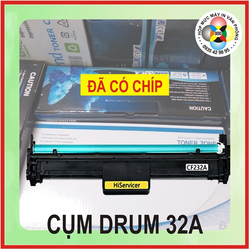 [32A] Cụm trống Drum Hộp mực máy in Canon imageClass MF269dw, mf267dw, mf264dw [ Đã có chip]