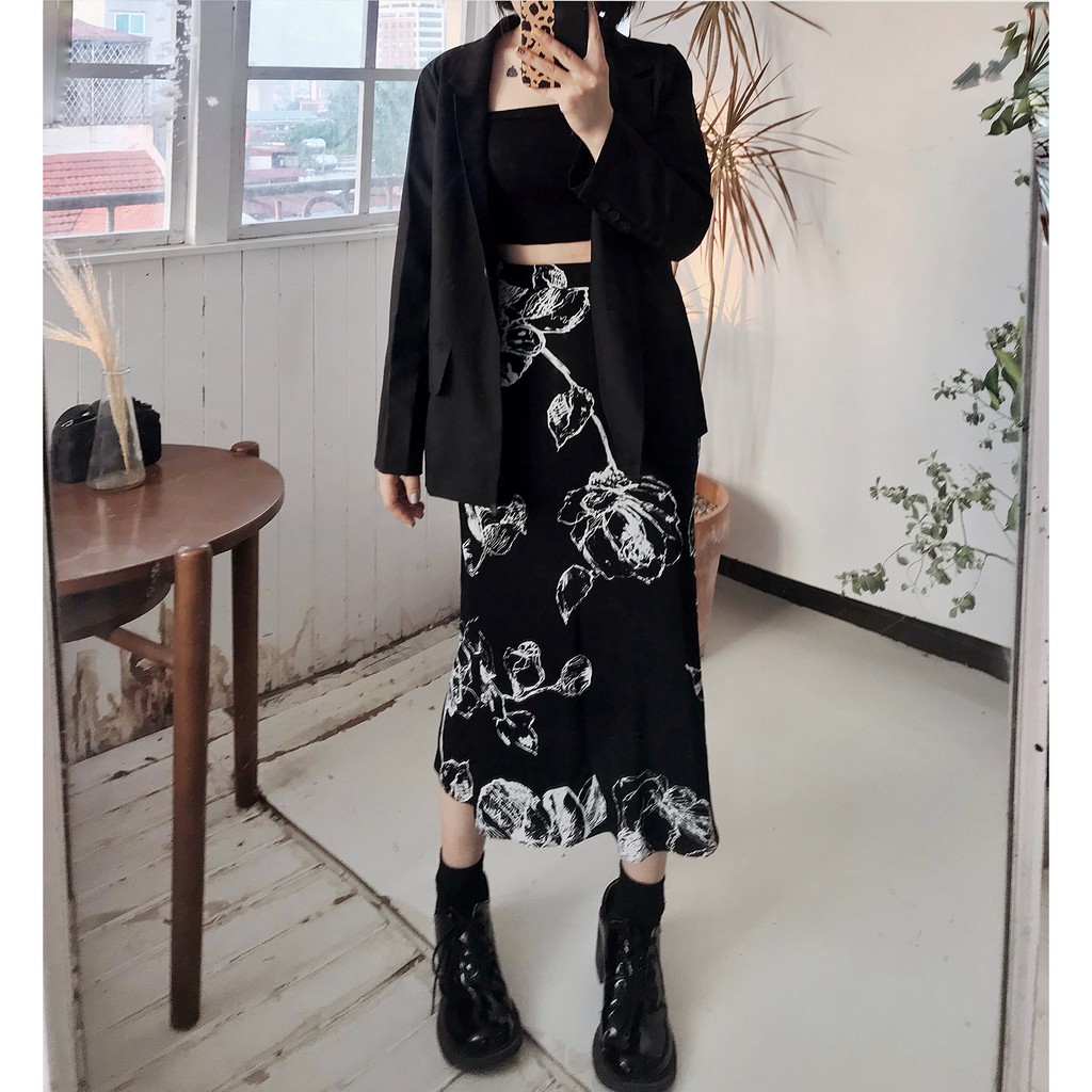 [FOUR6] Chân váy nữ đuôi cá dáng dài | BigBuy360 - bigbuy360.vn