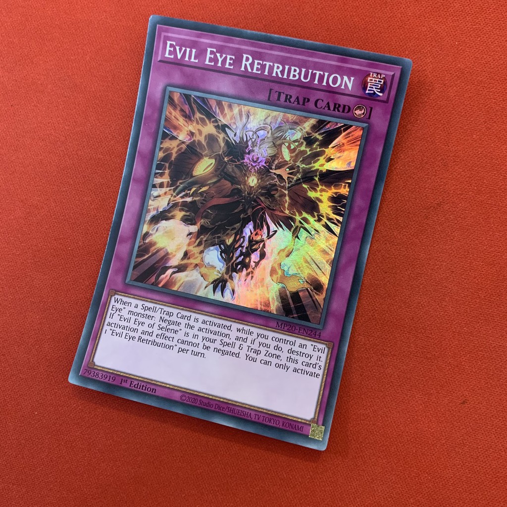 [EN-JP][Thẻ Bài Yugioh Chính Hãng] Evil Eye Retribution