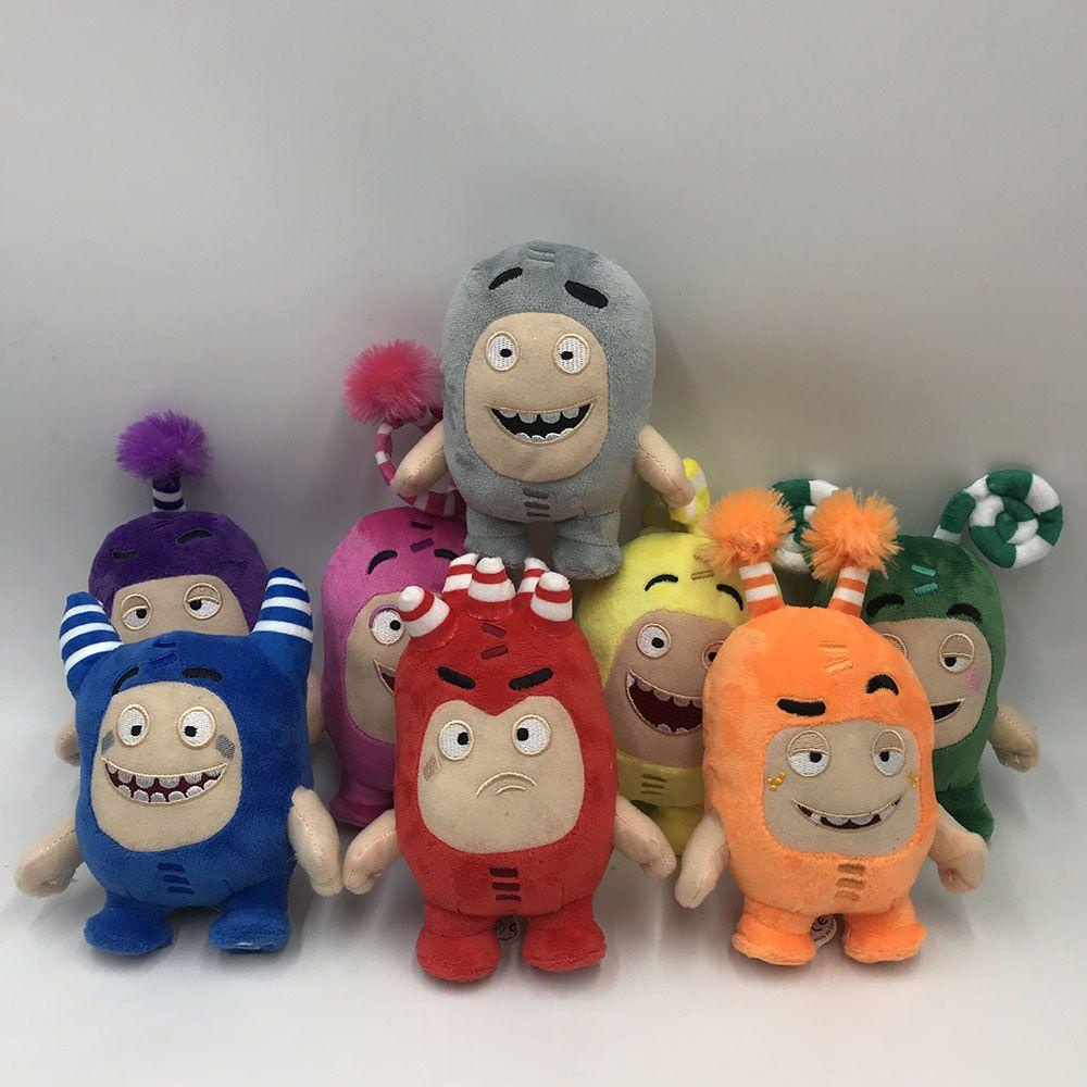 YVE Búp Bê Nhồi Bông Hình Oddbods 18cm Dễ Thương Cho Bé