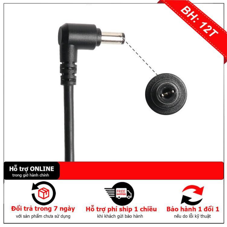 Sạc Laptop Asus X44h , K43e , K42 , K53e , X401A X45 K55 kích thước chân sạc thường to 5.5mm*2.5mm
