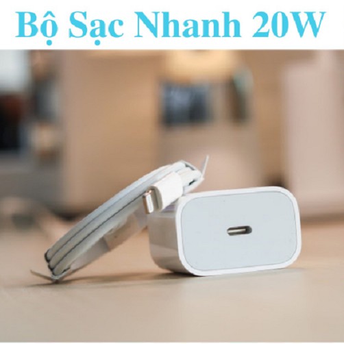 Củ sạc nhanh Iphone  20W cho IP 6 7, 8, X, Xs, XSmax, 11, 11pro, promax