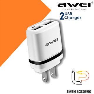 Cốc Sạc Nhanh 2 cổng USB Awei C920