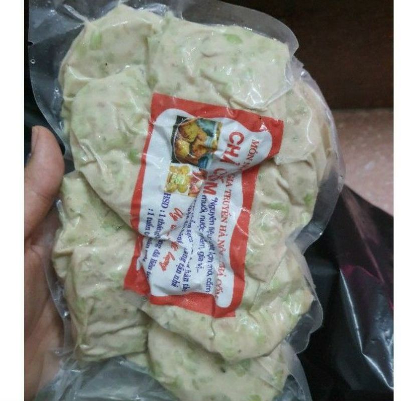 Chả cốm Hà Nội gói 500g 65k