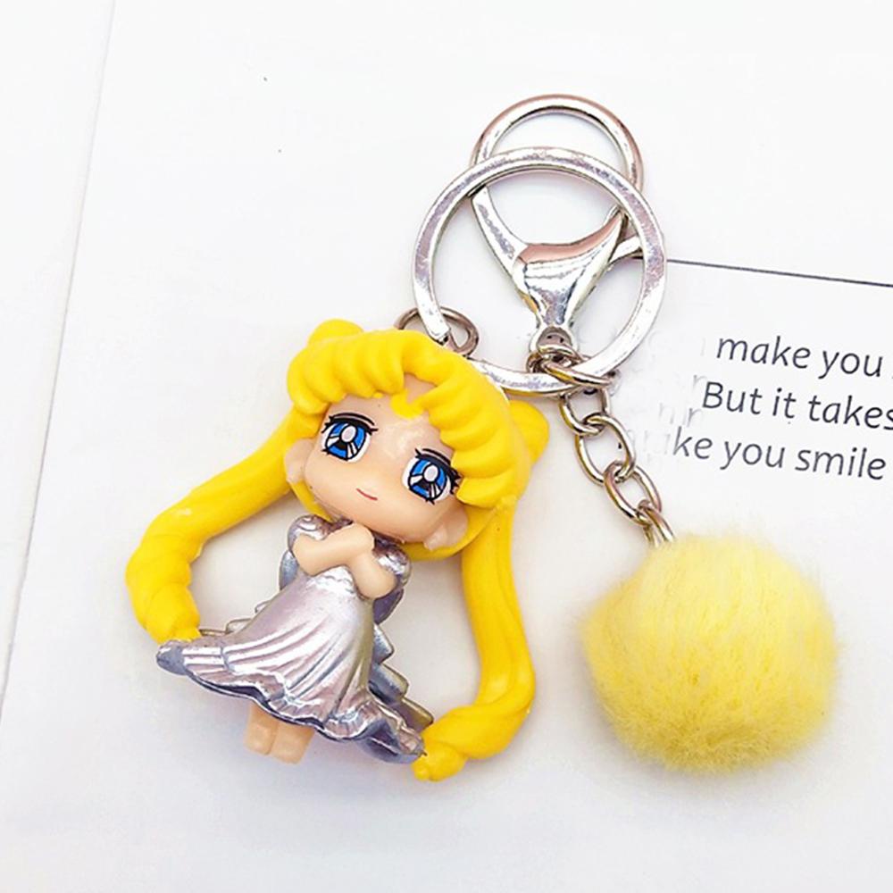 Móc Khóa Hình Thủy Thủ Mặt Trăng Dễ Thương Sailor Moon