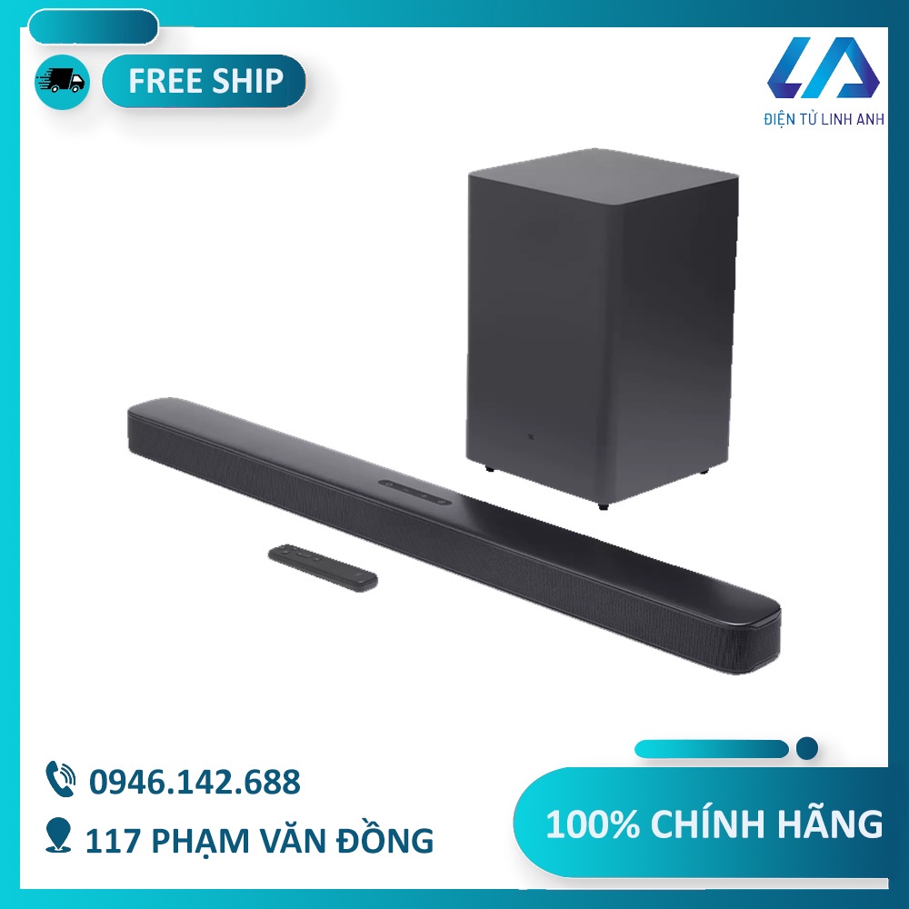 Loa Soundbar JBL 2.1 Deep Bass - Hàng chính hãng bảo hành 12 tháng