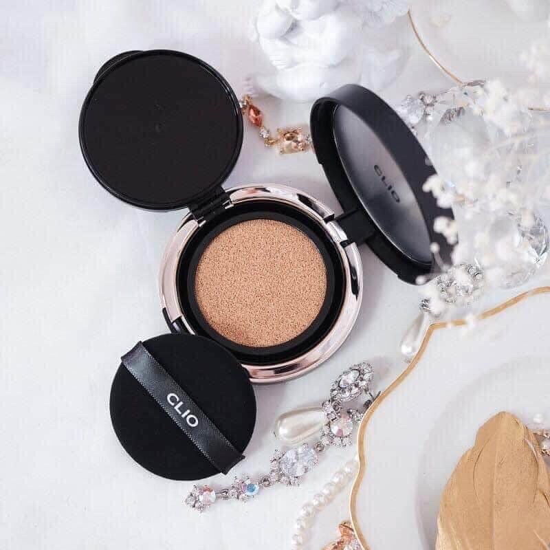 (MẪU MỚI) Phấn nước Clio Kill Cover Founwear Cushion All New SPF 50+ (15gx2 lõi) Lâu trôi, mịn da - HONGS BEAUTY