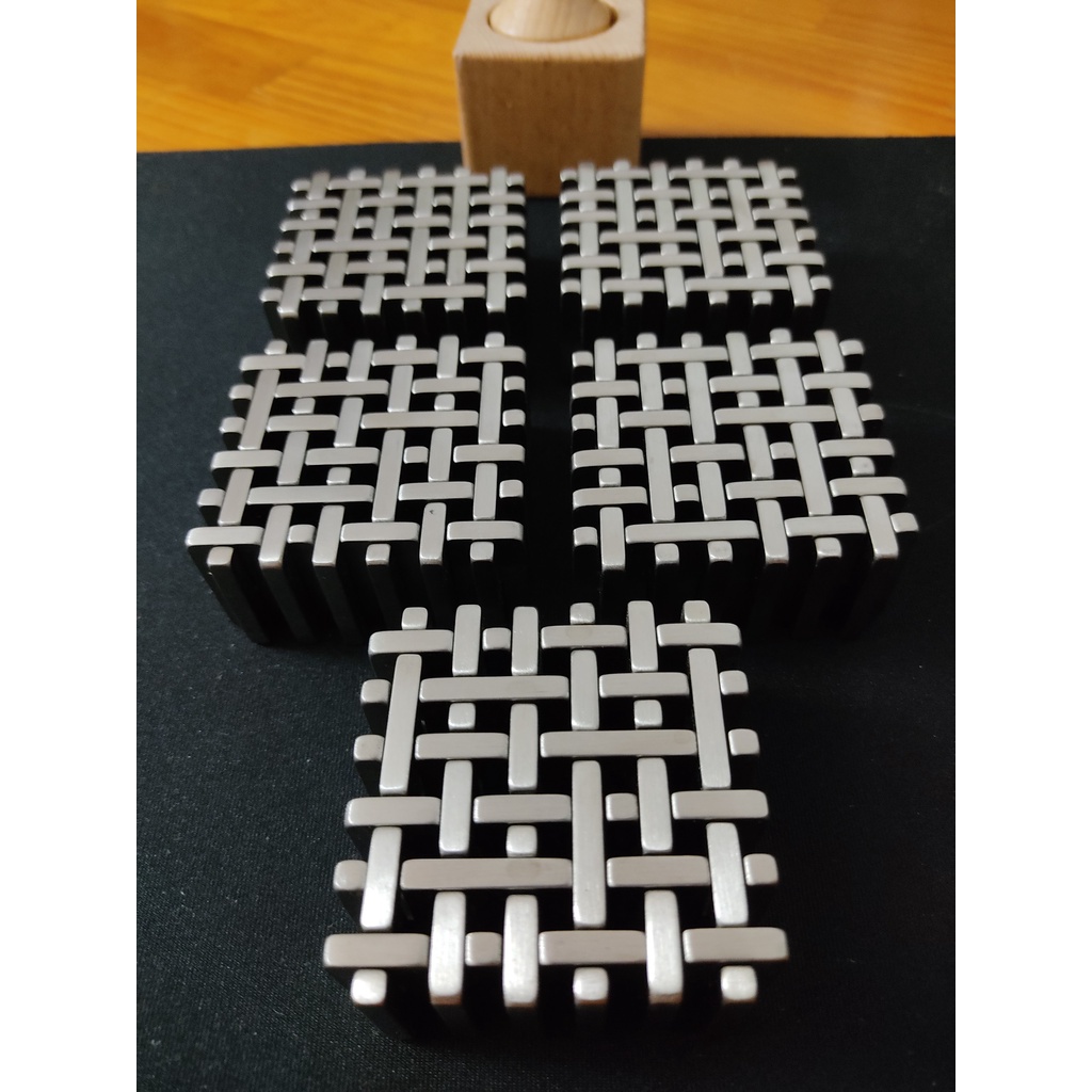Đồ chơi trí tuệ_Thử thách trí não Dirty Dozen (Inox) Puzzle_Hack não_IQ Toy_Giải đố_Thông minh_Phát triển Tư Duy