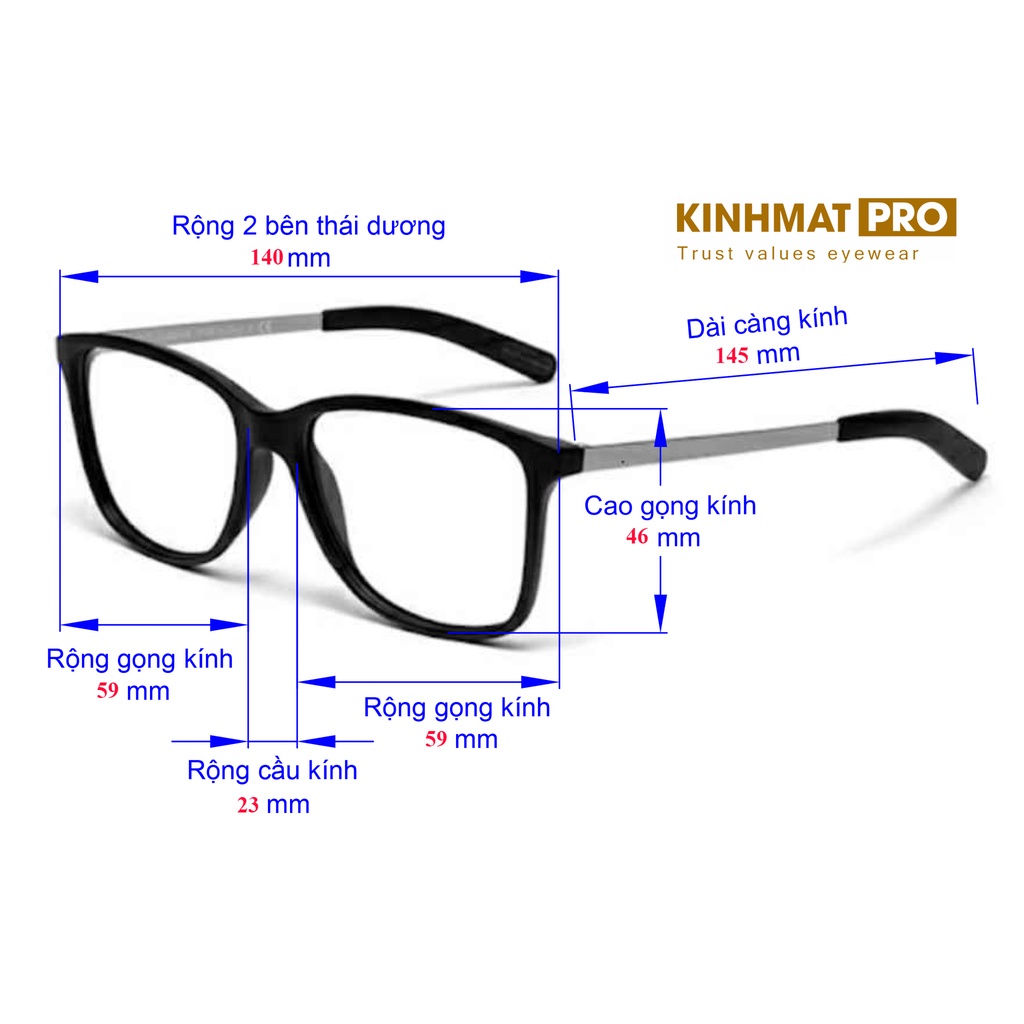 Gọng kính Moscot TATAH nhựa Acetate cốt hợp kim cao cấp Kính mắt Pro
