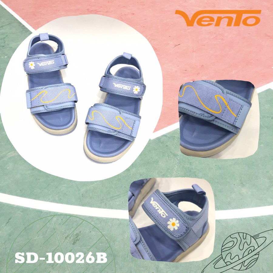 Giày Sandal Vento Quai Ngang Chính Hãng SD10026B