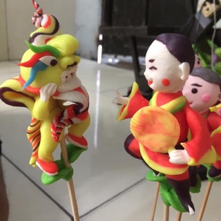 Bột nếp nặn tò he