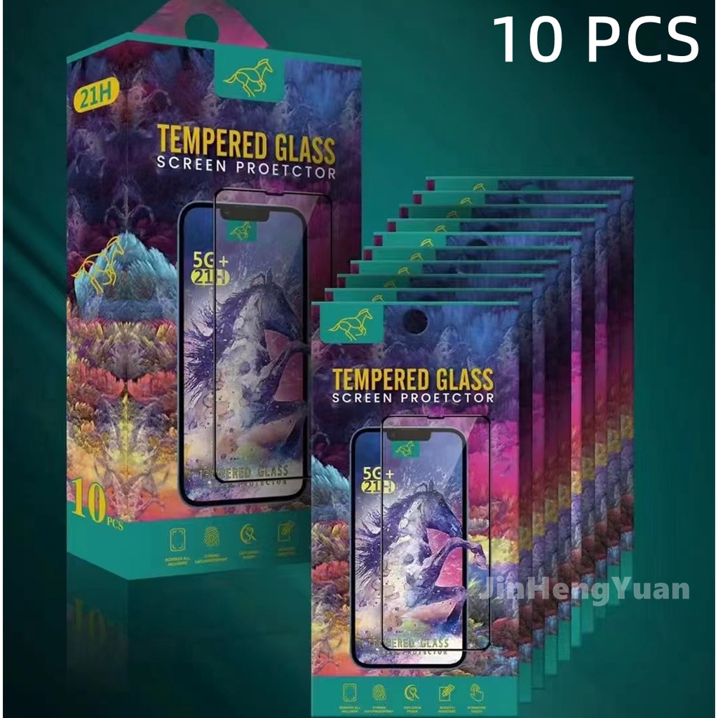 Kính Cường Lực 21H Bảo Vệ Màn Hình Điện Thoại IPhone 14 13 12 11 Pro Max XS Max XR 6 7 8 Plus 12mini 13mini