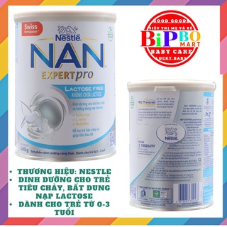 Sữa nan expert pro lactose free 400g
