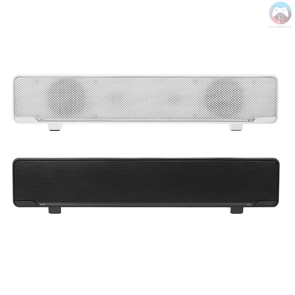 Ê SADA V-196 USB Wired Computer Speaker Bar Stereo Subwoofer Powerful Music Player Bass Surround Sound Box 3.5mm Audio I